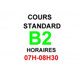 Cours d'allemand standard  B2 (a) interne