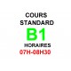 Cours d'allemand standard  B1 (interne)