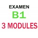 Examen Goethe Zertifikat B1   16 mai  2024 (3 modules)