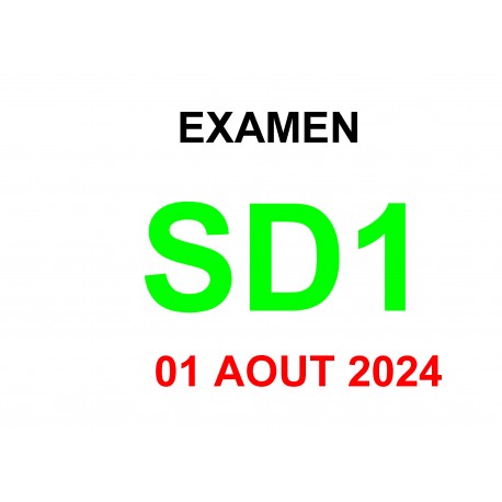 Start Deutsch SD1 (Aout 2024)