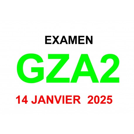 Examen Goethe Zertifikat A2  (14 janvier  2025)