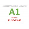 Cours de préparation à l’examen Start Deutsch 1 (PVK A1c)